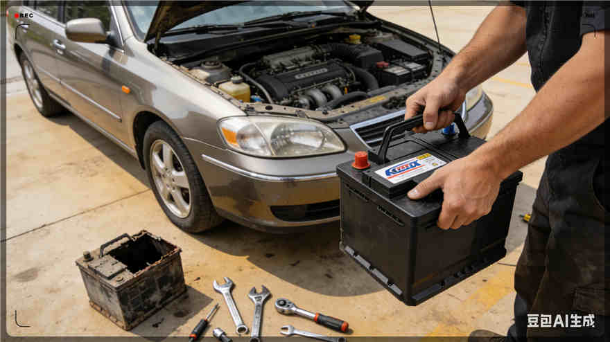 越城区汽车换电瓶电话【案例】